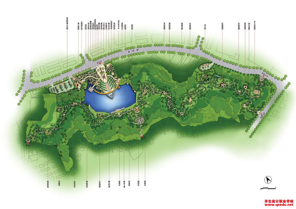 园林景观方案设计图12