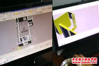【小视频】齐生学校3D建模实操课