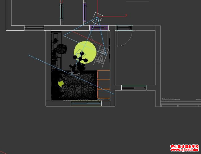 3dmax室内效果图，北欧风格儿童房效果图的做法