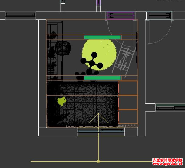 3dmax室内效果图，北欧风格儿童房效果图的做法