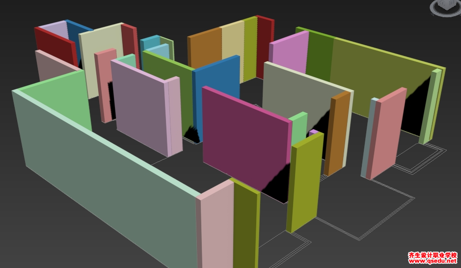 3DsMax如何制作室内墙体建模