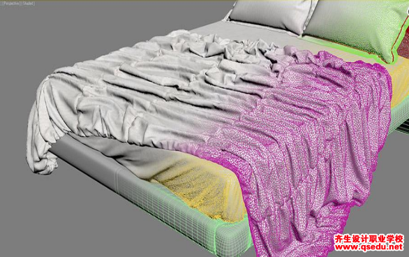 3d Max舒适卧室效果图的制作方法