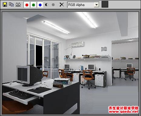3DMAX渲染教程，办公室真实效果图怎么做？