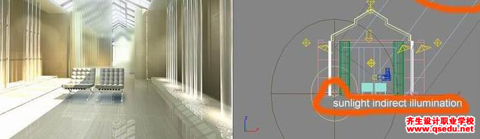 3Dmax室内效果图材质及布光教程