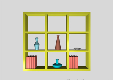 3Dmax室内物件建模:创建装饰柜的方法