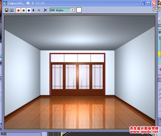 3DMax房间效果图做法