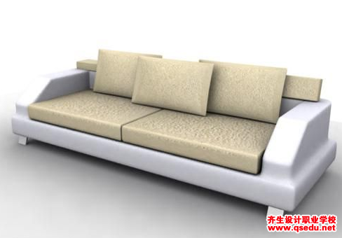 3DMAX现代风格沙发效果图怎么做？