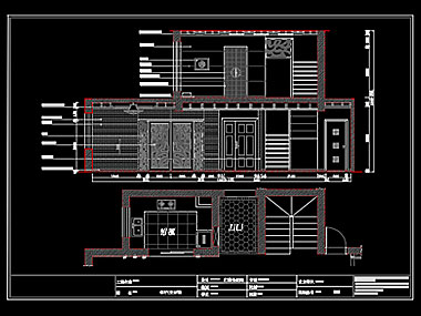 家装CAD图纸[53],纯中式家装CAD施工图全套附效果图