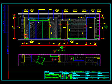 家装CAD图纸[160],现代风格丽景紫园3期样板房CAD施工图